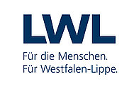 Logo des Landschaftsverband Westfalen-Lippe mit dem Claim: Für die Menschen. Für Westfalen-Lippe.